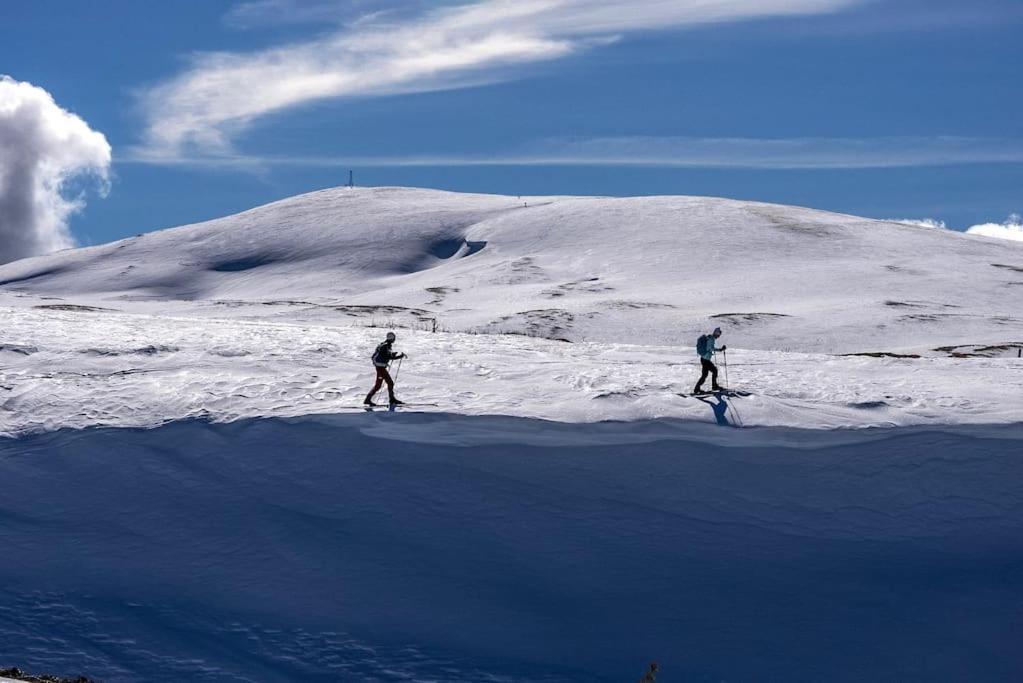Studio Chaleureux Au Depart Des Sentiers Et Pistes De Ski Lajoux Bagian luar foto